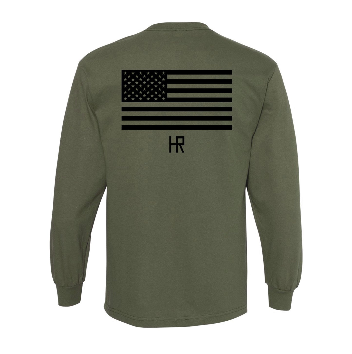 USA Flag Long Sleeve Tee / LOW STOCK