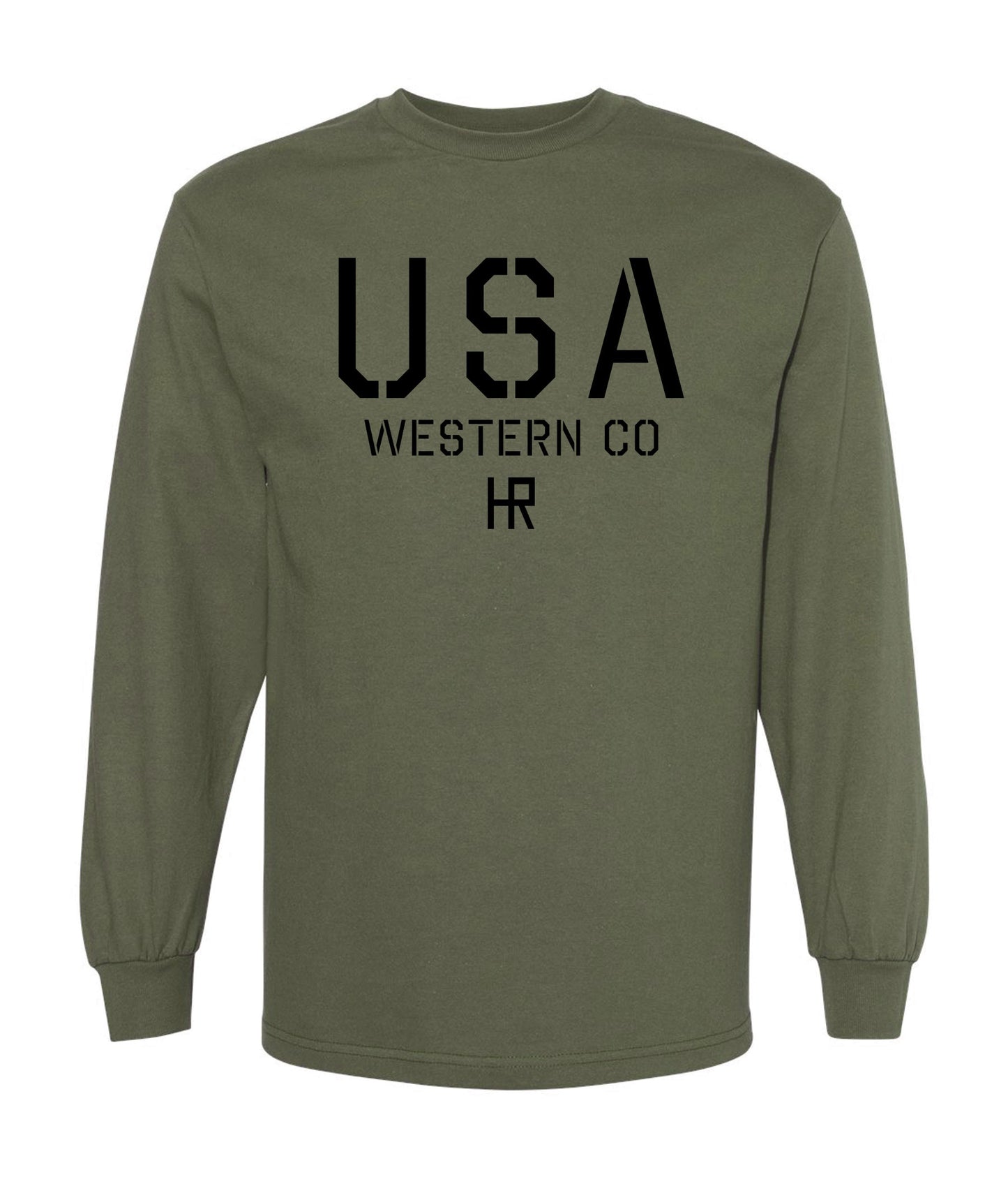 USA Flag Long Sleeve Tee / LOW STOCK