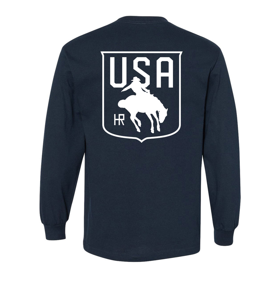 USA Rodeo Long Sleeve Tee