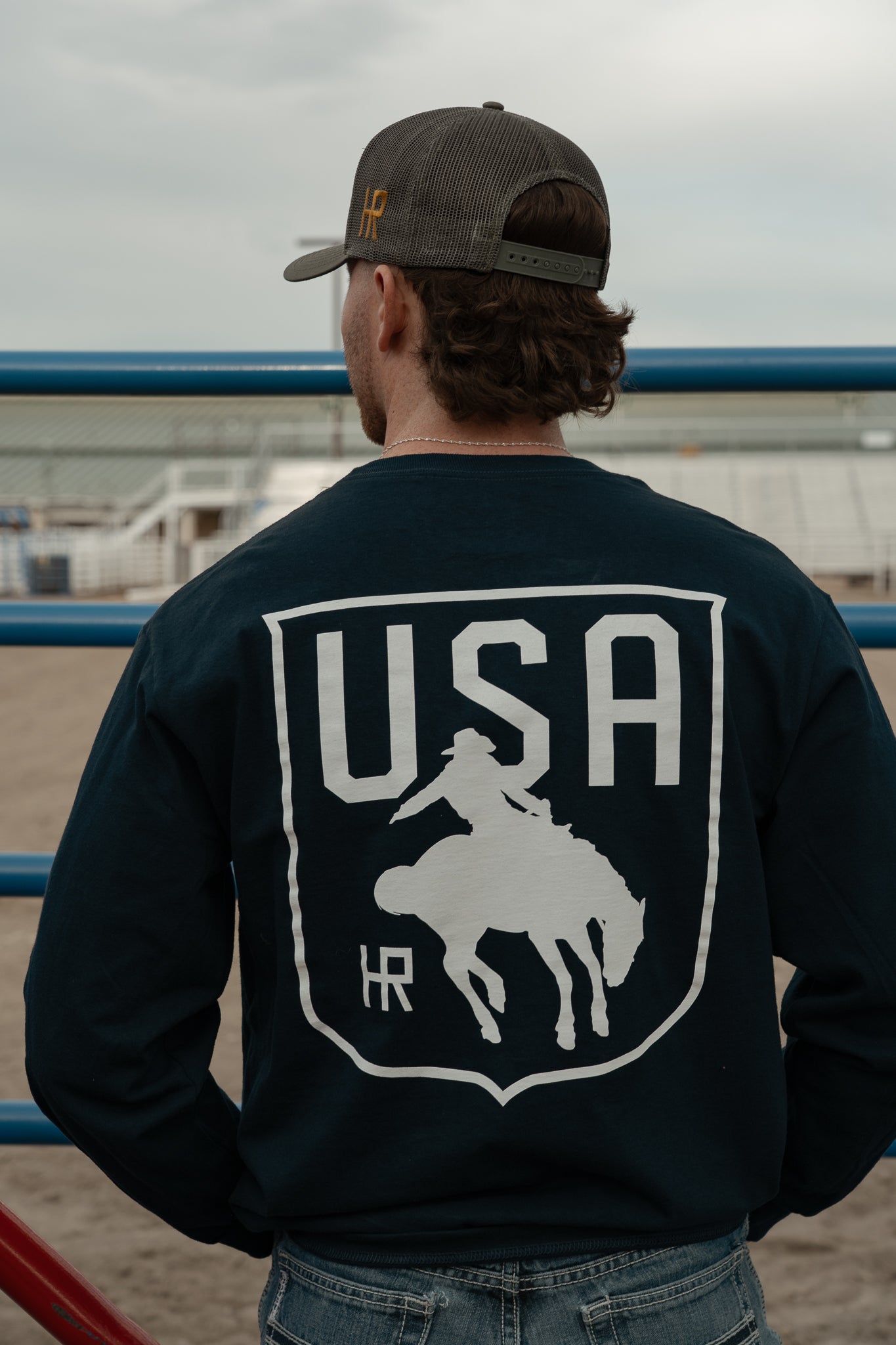 USA Rodeo Long Sleeve Tee