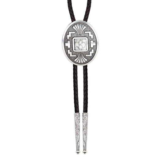 Howlite Stone Bolo